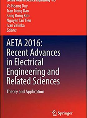 【预售】Aeta 2016: Recent Advances in Electr...