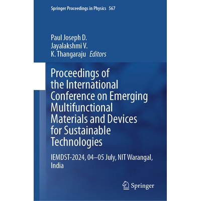 预订 Proceedings of the International Conference on Emerging Multifunctional Materials and Devices for Sustainable Techn