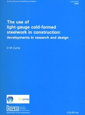 【预订】The Use of Light-Gauge Cold-Formed Steelwork in Construction