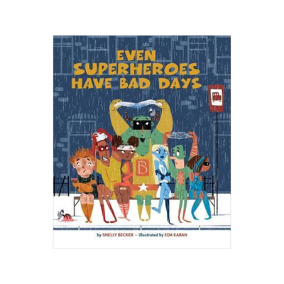 英文绘本超级英雄有糟糕的日子