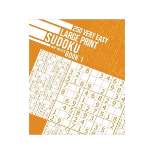 [预订]250 Very Easy Large Print Sudoku Book 1 9781990498060