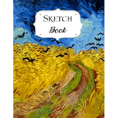 预订 Sketch Book: Van Gogh Sketchbook Scetchpad for Drawing or Doodling Notebook Pad for Creative Artists Wheat Field wi
