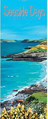 【预订】Seaside Days, Janet Bell Slim Calendar 2022 9781529813425