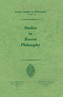 Recent Philosophy Studies 预订