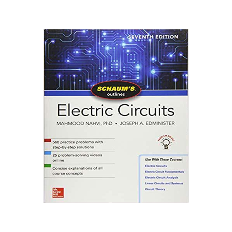 英文原版 电路概论,第7版 Schaum’s Outline of Electric Circuits, Seventh Edition
