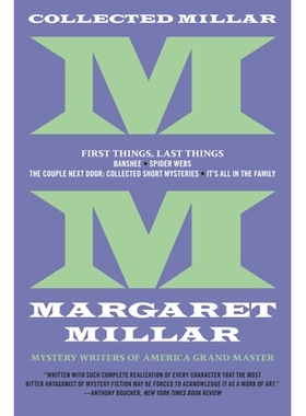 预订 Collected Millar: First Things, Last Things: Banshee; Spider Webs; It’s All in the Family; Collected Short Fiction