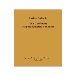 预订 The Confluent Hypergeometric Function
