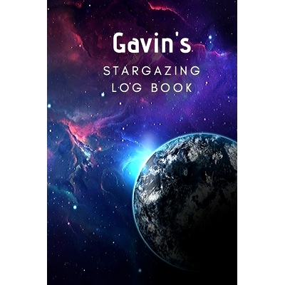 预订 Gavin’s Stargazing Log Book: Record the Observations of the Night Sky- Personalized- 6x9: 9781670838612