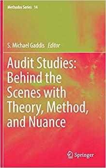 【预售】Audit Studies: Behind the Scenes with Theory, Method, and Nuance