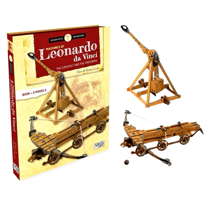 现货 Leonardo Da Vinci's Machines 3D模型建造手工书 达芬奇的机器 英文原版立体书