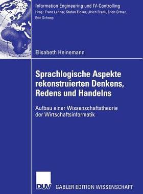 预订 Sprachlogische Aspekte rekonstruierten Denkens, Redens und Handelns
