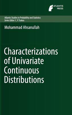 【预订】Characterizations of Univariate Continuous Distributions