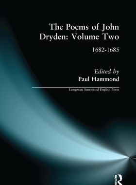 [预订]The Poems of John Dryden: Volume Two