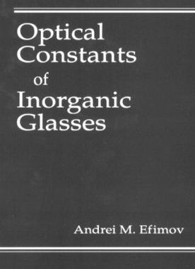 【预订】Optical Constants of Inorganic Glasses