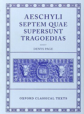 【预订】Aeschylus Tragoediae