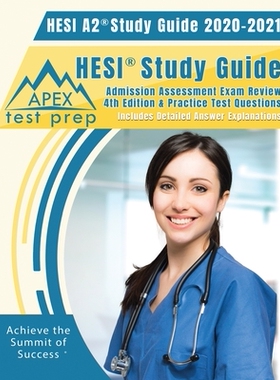 【预订】HESI A2 Study Guide 2020 & 2021: HESI Study Guide Admission Assessment Exam Review 4th Edition & Practice ...
