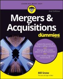 现货 Mergers & Acquisitions For Dummies, 2Nd Edition 9781394169504