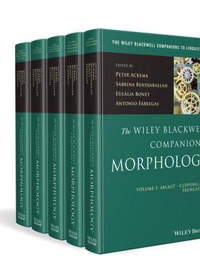 [预订]The Wiley Blackwell Companion to Morphology 9781119693574