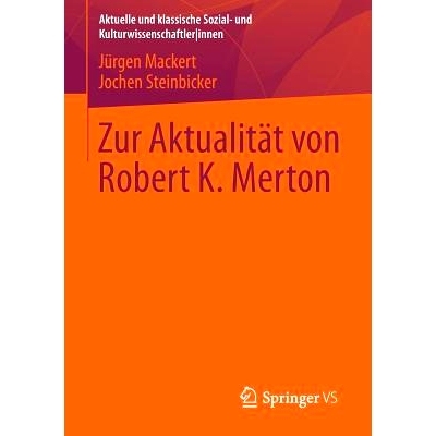 预订 Zur Aktualität von Robert K. Merton: 9783531184173