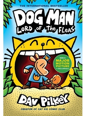 预订 Dog Man #5: Lord of the Fleas 神探狗狗5：跳蚤之王: 9781338741070