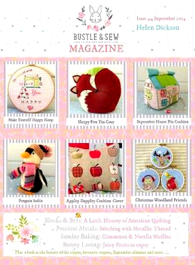 预订 Bustle & Sew Magazine September 2014: Issue 44: 9781500989262