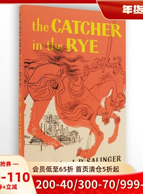 英文原版 The Catcher in the Rye 麦田的守望者 杰罗姆大卫塞林格 蓝思值790L