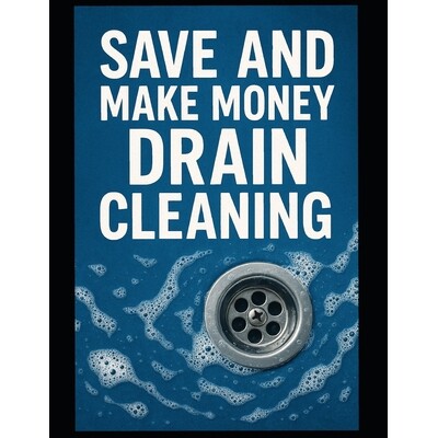 预订 Save and Make Money Drain Cleaning 9798243900973