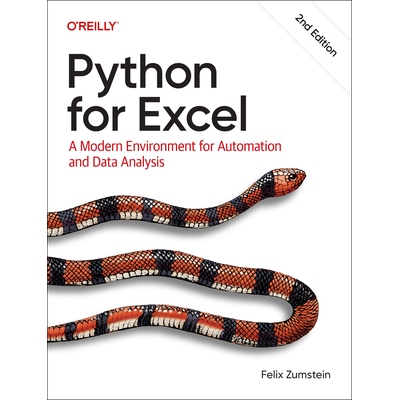 预订 Python for Excel: A Modern Environment for Automation and Data Analysis 9798341640290