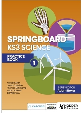预订 Springboard: KS3 Science Practice Book 1: 9781398385740