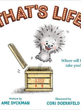 英文原版 这就是人生 Cori Doerrfeld 插画 That's Life! 精装绘本 The Rabbit Listened作者