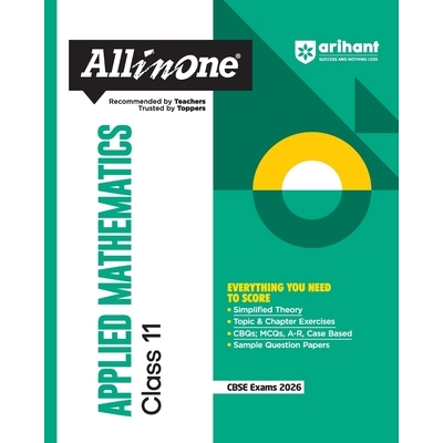 预订 AIO CBSE Applied Mathematics 11th: 9789368408147