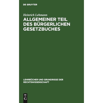 预订 Allgemeiner Teil des Bürgerlichen Gesetzbuches: 9783112305799