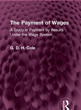 [预订]The Payment of Wages 9781032543109