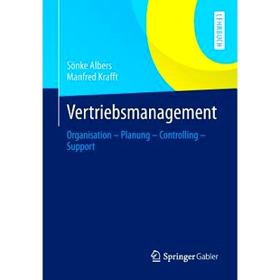 预订 Vertriebsmanagement: Organisation - Planung - Controlling - Support: 9783409119658