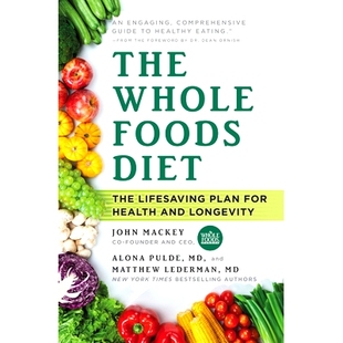 and 9781478944935 Foods Plan for Lifesaving Whole Diet Longevity 预订 Health The