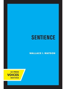 预订 Sentience 知觉: 9780520307094