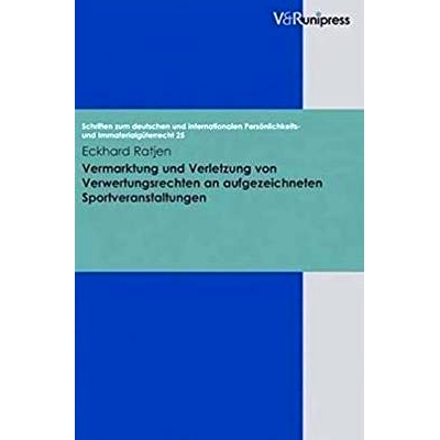 预订 Vermarktung und Verletzung von Verwertungsrechten an aufgezeichneten Sportveranstaltungen 营销和侵犯体育赛事录制的