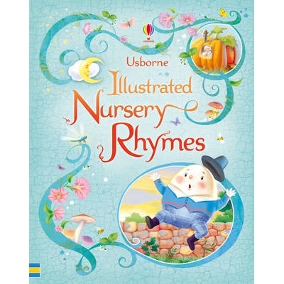预订 Usborne Illustrated Book of Nursery Rhymes: 9781409524069