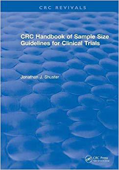 【预售】Revival: CRC Handbook of Sample Size Guidelines for Clinical Trials (1990)