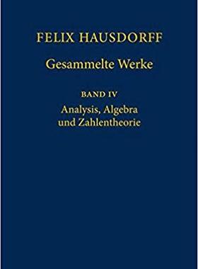 【预订】Felix Hausdorff-Gesammelte Werke 9783540417606