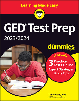 [预订]Ged Test Prep 2023/2024 For Dummies With Online Practice