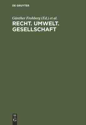 【预订】Recht. Umwelt. Gesellschaft 9783112309797