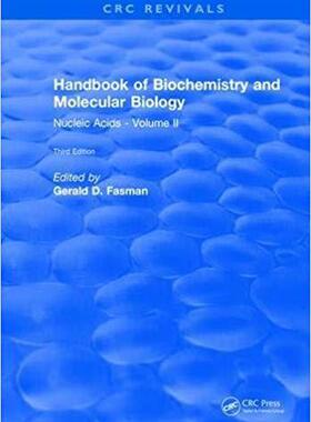 【预售】Handbook of Biochemistry: Section B Nucleic Acids, Volume II