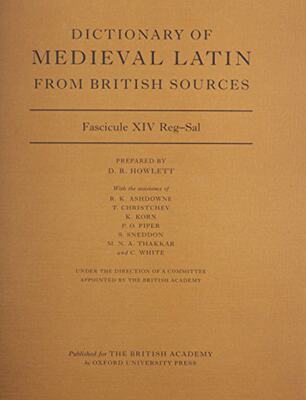 【预订】Dictionary of Medieval Latin from British Sources