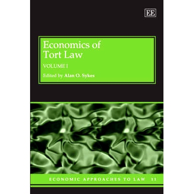 预订 Economics of Tort Law 侵权法经济学，两卷套: 9781845424541