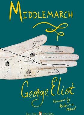 女性主义 米德尔马契 企鹅经典豪华毛边版 乔治·爱略特 Middlemarch Penguin Classics Deluxe Edition 英文原版 George Elio