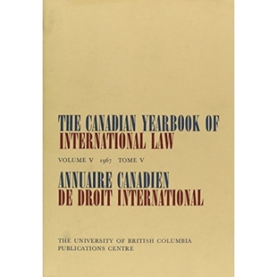 Law 9780919494688 Canadian 1967 Vol. International Yearbook The 预订