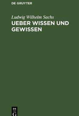 【预订】Ueber Wissen und Gewissen 9783111116099