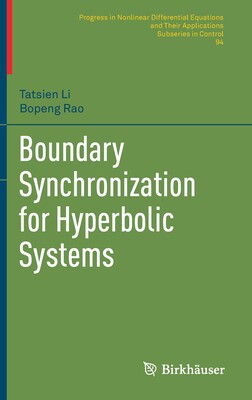 【预订】Boundary Synchronization for Hyperbolic Systems