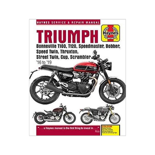 [预订]Triumph Bonneville T100, T120, Speedmaster, Bobber, Speed Twin, Thruxton, Street Twin, Cup, Scramble 9781785214493